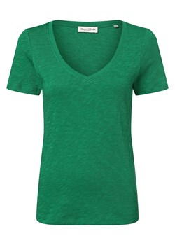 Marc O'Polo T-shirt damski Kobiety Bawełna zielony jednolity ze sklepu vangraaf w kategorii Bluzki damskie - zdjęcie 153348420