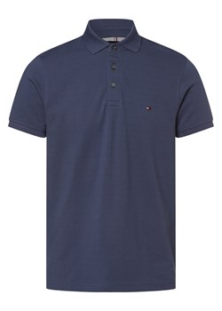 Tommy Hilfiger Męska koszulka polo Mężczyźni Bawełna indygo jednolity ze sklepu vangraaf w kategorii T-shirty męskie - zdjęcie 153351962