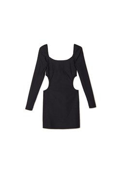 Cropp - Czarna sukienka mini z wycięciami - czarny ze sklepu Cropp w kategorii Sukienki - zdjęcie 153355640