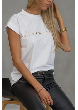 T-shirt MINIMALIST white ze sklepu Clothstore w kategorii Bluzki damskie - zdjęcie 153358591