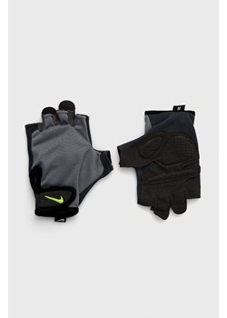 Nike Mitenki męskie kolor szary ze sklepu ANSWEAR.com w kategorii Rękawiczki męskie - zdjęcie 153375091