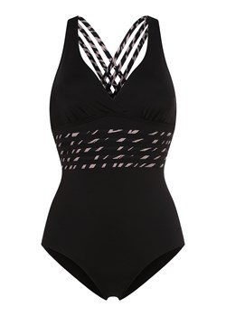Lascana Damski strój kąpielowy Kobiety czarny jednolity ze sklepu vangraaf w kategorii Stroje kąpielowe - zdjęcie 153380842