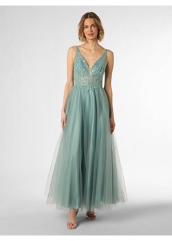 Swing Damska sukienka wieczorowa Kobiety Sztuczne włókno turkusowy jednolity ze sklepu vangraaf w kategorii Sukienki - zdjęcie 153380872