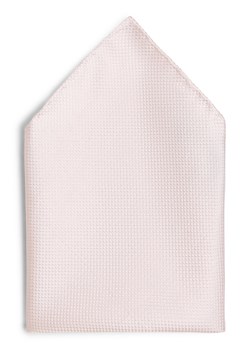 Olymp Level Five Poszetka jedwabna męska Mężczyźni Jedwab różowy wypukły wzór tkaniny ze sklepu vangraaf w kategorii Poszetki i butonierki - zdjęcie 153380914