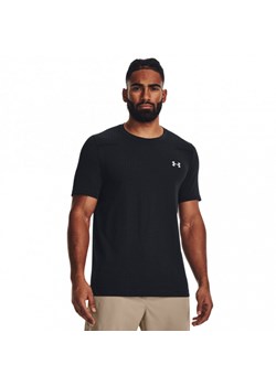 Męska koszulka treningowa Under Armour UA Seamless Grid SS - czarna ze sklepu Sportstylestory.com w kategorii T-shirty męskie - zdjęcie 153386974