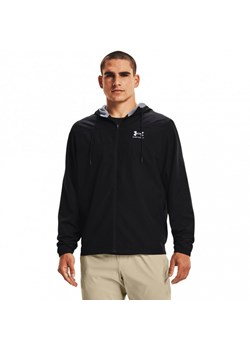 Męska kurtka treningowa Under Armour UA Sportstyle Windbreaker -czarna ze sklepu Sportstylestory.com w kategorii Kurtki męskie - zdjęcie 153387413