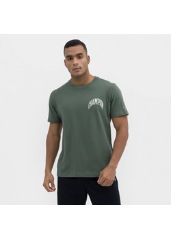 Męski t-shirt z nadrukiem CHAMPION Rochester Crewneck T-Shirt - zielony ze sklepu Sportstylestory.com w kategorii T-shirty męskie - zdjęcie 153388513
