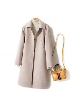 Wełniany Płaszcz ze sklepu ParinePL w kategorii Płaszcze damskie - zdjęcie 153391750