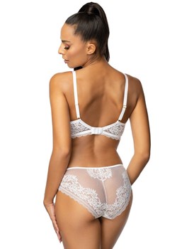 Biustonosz push-up biały Estelle M-0198/11, Kolor biały, Rozmiar 85B, Mat ze sklepu Intymna w kategorii Biustonosze - zdjęcie 153473274