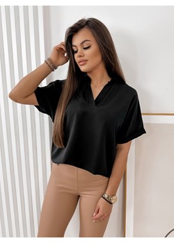 bluzka asuan czarna one size ze sklepu UBRA w kategorii Bluzki damskie - zdjęcie 153494762