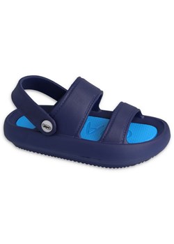 Befado obuwie dziecięce - dark navy blue/ blue 069X008 niebieskie ze sklepu ButyModne.pl w kategorii Sandały dziecięce - zdjęcie 153498834