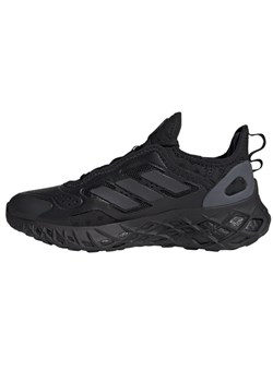 Buty do biegania adidas Web Boost Jr HQ4210 czarne ze sklepu ButyModne.pl w kategorii Buty sportowe damskie - zdjęcie 153498984