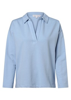 Marie Lund Damska bluza nierozpinana Kobiety Materiał dresowy jasnoniebieski jednolity ze sklepu vangraaf w kategorii Bluzy damskie - zdjęcie 153529954