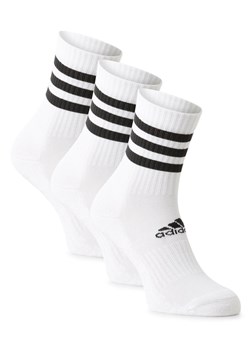 adidas Originals Skarpety pakowane po 3 szt. Kobiety Bawełna biały jednolity ze sklepu vangraaf w kategorii Skarpetki damskie - zdjęcie 153540221