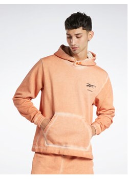Reebok Bluza Reebok Basketball Court Top Bi-Dye Fleece Hoodie HM4092 Pomarańczowy Regular Fit ze sklepu MODIVO w kategorii Bluzy męskie - zdjęcie 153541342