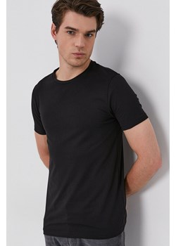 Hugo T-shirt (2-pack) 50325440 męski kolor czarny gładki 50325440 ze sklepu ANSWEAR.com w kategorii T-shirty męskie - zdjęcie 153543684