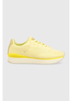 Gant sneakersy Bevinda kolor żółty 26538870.G328 ze sklepu ANSWEAR.com w kategorii Buty sportowe damskie - zdjęcie 153544161