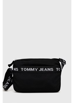 Tommy Jeans saszetka kolor czarny ze sklepu ANSWEAR.com w kategorii Saszetki - zdjęcie 153544623