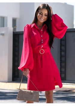 Sukienka Bama Czerwona ze sklepu Lisa Mayo w kategorii Sukienki - zdjęcie 153562561