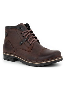 Buty męskie zimowe C15s brązowe ze sklepu butyolivier w kategorii Buty zimowe męskie - zdjęcie 153589334