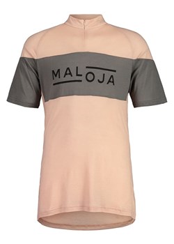 Maloja Koszulka kolarska &quot;BergkieferM&quot; w kolorze jasnoróżowo-szarym ze sklepu Limango Polska w kategorii T-shirty męskie - zdjęcie 153627814