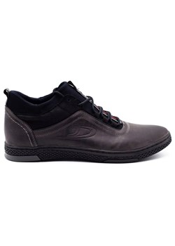 Buty męskie zimowe K27F szare ze sklepu butyolivier w kategorii Buty zimowe męskie - zdjęcie 153631722