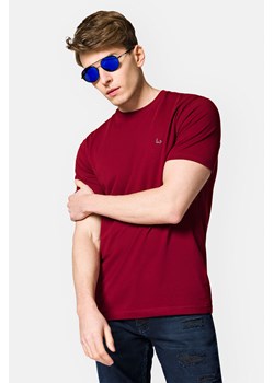 Koszulka Bordowa Linus ze sklepu Lancerto S.A. w kategorii T-shirty męskie - zdjęcie 153677433