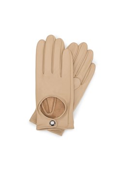 Damskie rękawiczki samochodowe proste białe ze sklepu WITTCHEN w kategorii Rękawiczki damskie - zdjęcie 153678912