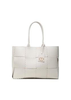 Torebka TWINSET - 231TD8250 Avorio ze sklepu eobuwie.pl w kategorii Torby Shopper bag - zdjęcie 153698432