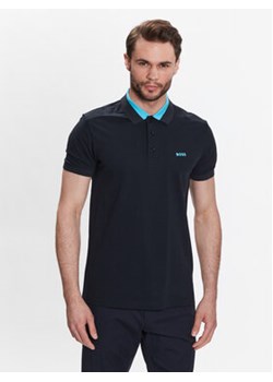 Boss Polo 50483246 Niebieski Slim Fit ze sklepu MODIVO w kategorii T-shirty męskie - zdjęcie 153699261
