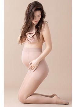 Gaia rajstopy ciążowe gładkie 20 den W5000, Kolor nude, Rozmiar 2, Fiore ze sklepu Intymna w kategorii Bielizna ciążowa - zdjęcie 153774862