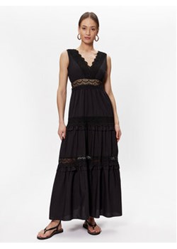 TWINSET Sukienka letnia 231TT2150 Czarny Regular Fit ze sklepu MODIVO w kategorii Sukienki - zdjęcie 153776870