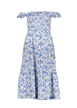 Sukienka w kolorze niebieskim ze wzorem ze sklepu Limango Polska w kategorii Sukienki - zdjęcie 153787202