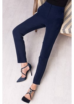 Spodnie damskie RIMELIA NAVY ze sklepu Ivet Shop w kategorii Spodnie damskie - zdjęcie 153794554
