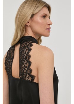Guess bluzka kolor czarny ze sklepu ANSWEAR.com w kategorii Bluzki damskie - zdjęcie 154080852