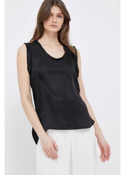 Sisley bluzka kolor czarny ze sklepu ANSWEAR.com w kategorii Bluzki damskie - zdjęcie 154092261