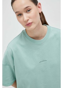 Bluzka damska New Balance - ANSWEAR.com ze sklepu ANSWEAR.com w kategorii Bluzki damskie - zdjęcie 154095480
