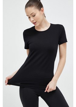Casall t-shirt treningowy kolor czarny ze sklepu ANSWEAR.com w kategorii Bluzki damskie - zdjęcie 154096102