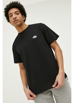Dickies t-shirt bawełniany kolor czarny z aplikacją DK0A4YAIBLK1-BLACK ze sklepu ANSWEAR.com w kategorii T-shirty męskie - zdjęcie 154096491