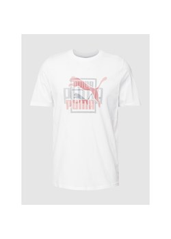 T-shirt z nadrukiem ze sloganem ze sklepu Peek&Cloppenburg  w kategorii T-shirty męskie - zdjęcie 154135192