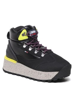 TOMMY JEANS Czarne buty platforma HYBRID (40) ze sklepu SUPELO w kategorii Buty zimowe męskie - zdjęcie 154145053
