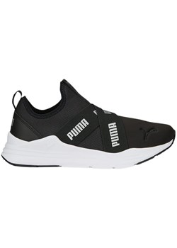 Buty Puma Wired Run Slipon W 389281 02 czarne ze sklepu ButyModne.pl w kategorii Buty sportowe damskie - zdjęcie 154149183