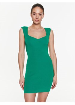Morgan Sukienka dzianinowa 231-RMANI Zielony Slim Fit ze sklepu MODIVO w kategorii Sukienki - zdjęcie 154151620
