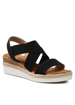 Espadryle Clara Barson - WS2189-26 Black ze sklepu eobuwie.pl w kategorii Sandały damskie - zdjęcie 154154270
