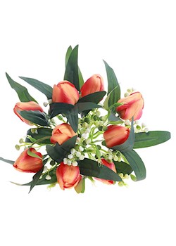 Bukiet kwiatowy Tulipan pomarańczowy /KW3 H2 KOSZ20 K100/ ze sklepu Pantofelek24.pl w kategorii Dekoracje - zdjęcie 154167791