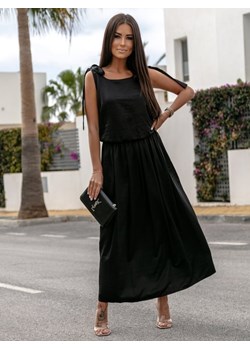 Sukienka Lovia Czarna ze sklepu Lisa Mayo w kategorii Sukienki - zdjęcie 154181283