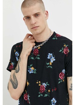 Hollister Co. t-shirt bawełniany kolor czarny wzorzysty ze sklepu ANSWEAR.com w kategorii T-shirty męskie - zdjęcie 154198723