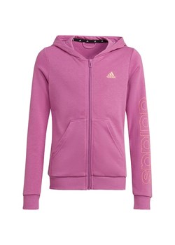 Bluza juniorska Essentials Full-Zip Hoodie Adidas ze sklepu SPORT-SHOP.pl w kategorii Bluzy dziewczęce - zdjęcie 154201491