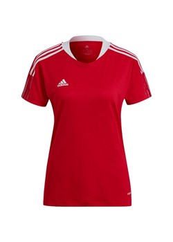 Koszulka piłkarska damska Tiro 21 Training Jersey Adidas ze sklepu SPORT-SHOP.pl w kategorii Bluzki damskie - zdjęcie 154211670