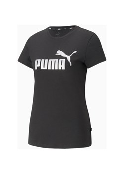 Koszulka damska ESS+ Metallic Logo Tee Puma ze sklepu SPORT-SHOP.pl w kategorii Bluzki damskie - zdjęcie 154218474